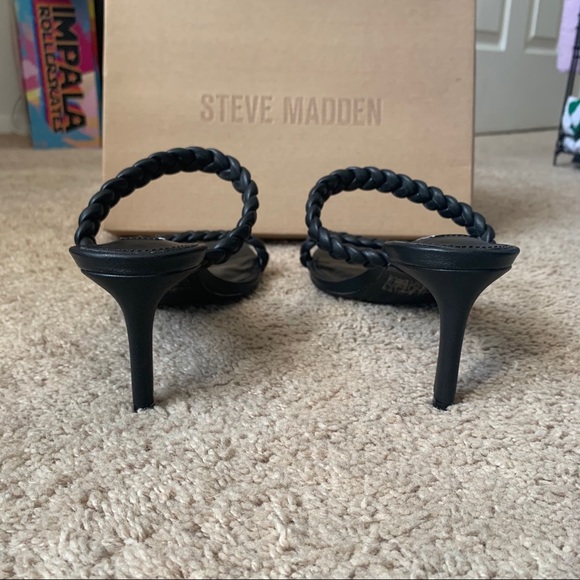NWT Steve Madden Braided Heels - Picture 3 of 6